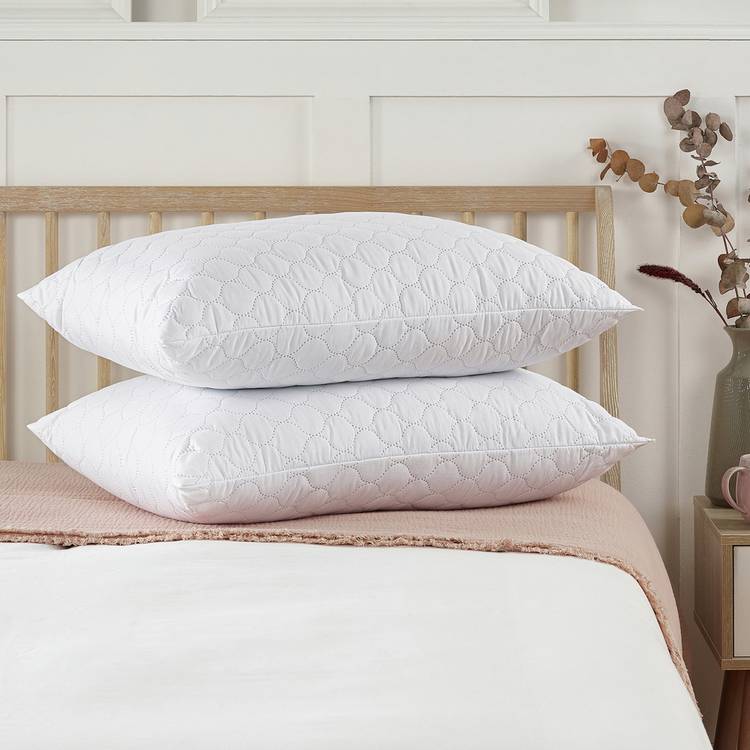 Slumberdown Rebound firm pillow 2 pack, UK version
