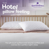 Slumberdown Rebound firm pillow 2 pack, UK version