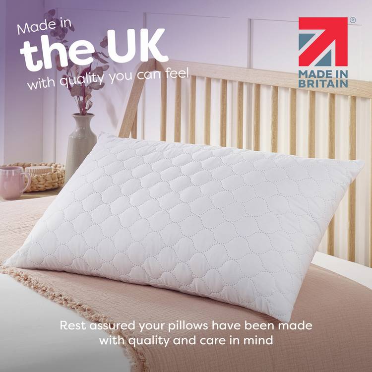 Slumberdown Rebound firm pillow 2 pack, UK version