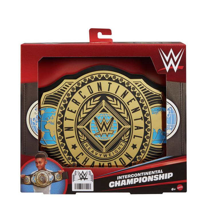 WWE Intercontinental Championship belt toy, UK version