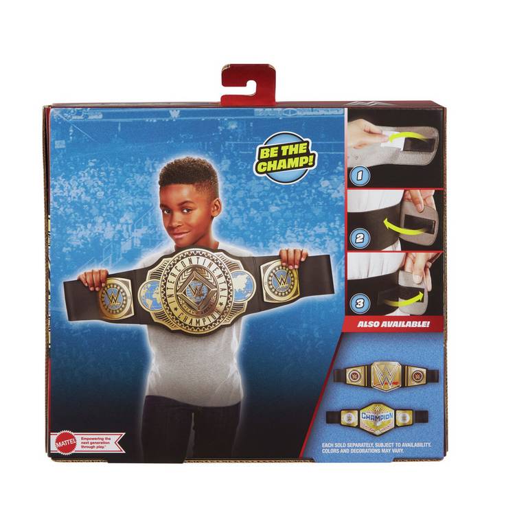 WWE Intercontinental Championship belt toy, UK version