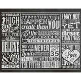 Origin Murals chalk quotes blackboard wall mural - British product