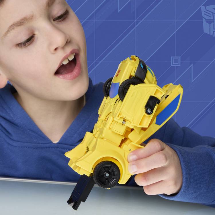 Transformers Bumblebee Smash Changers action figure 8-inch, imported from the UK