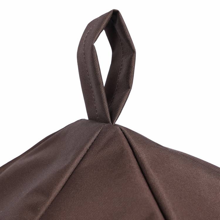 Kaikoo adult beanbag chair chocolate - British product