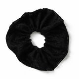 Freedom black oversized hair scrunchie - British product