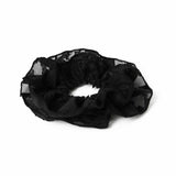 Freedom black oversized hair scrunchie - British product