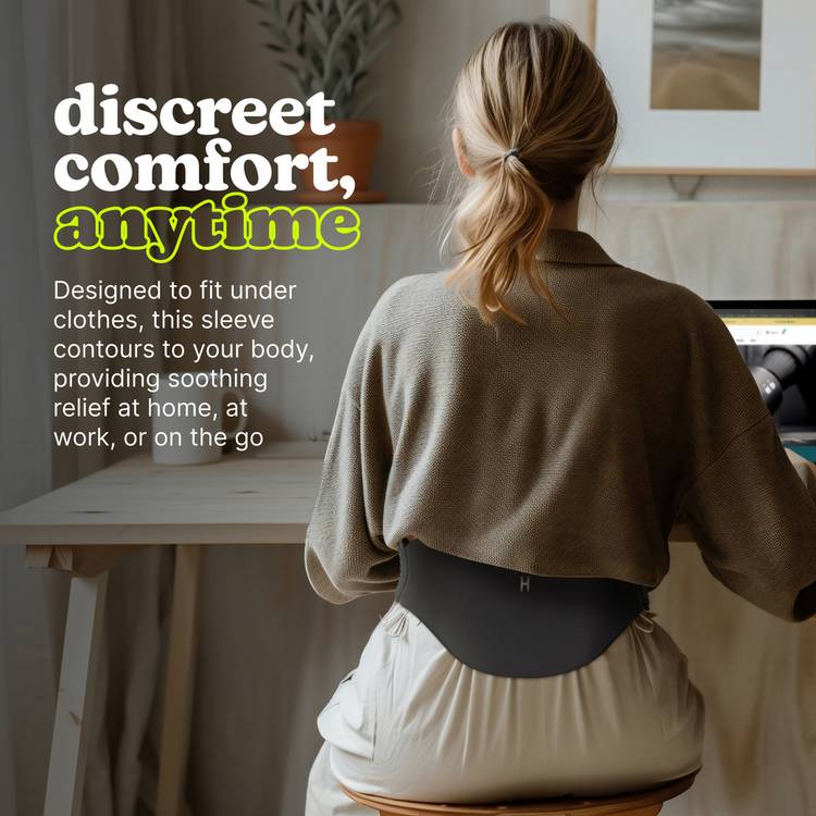 Homedics lower back gel compression support - British product