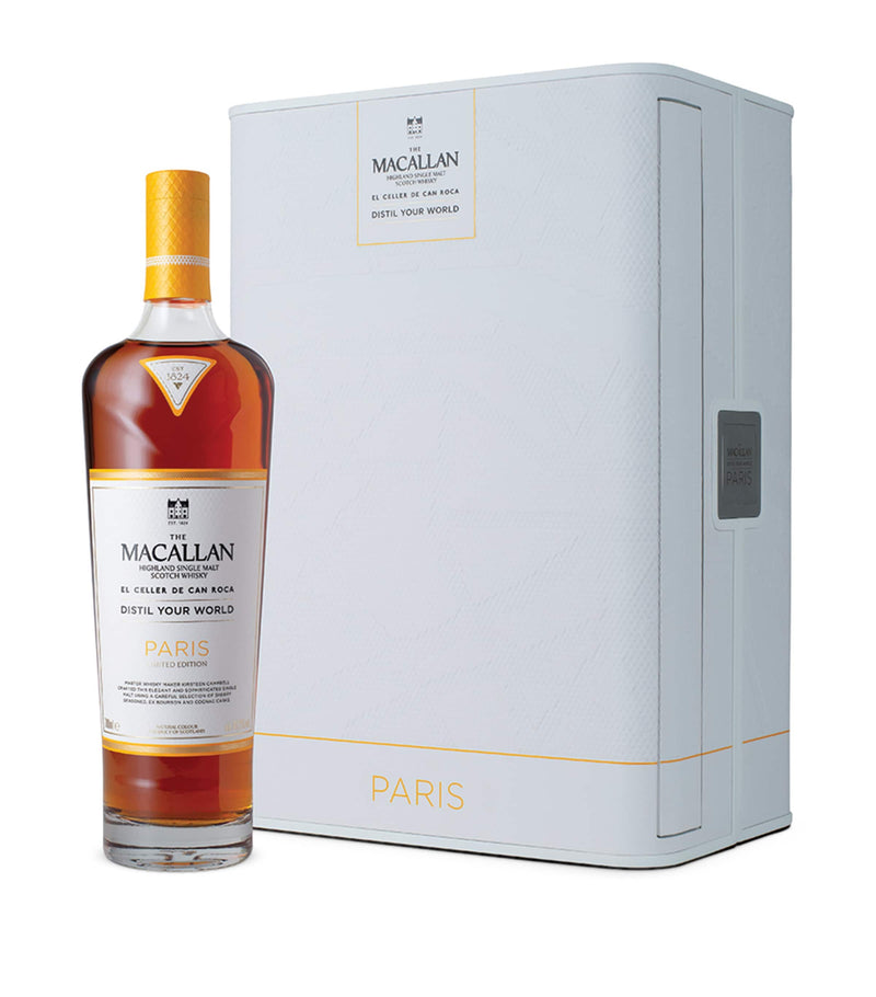 The Macallan single malt Scotch whisky Distil Your World Paris Edition 70cl - British product