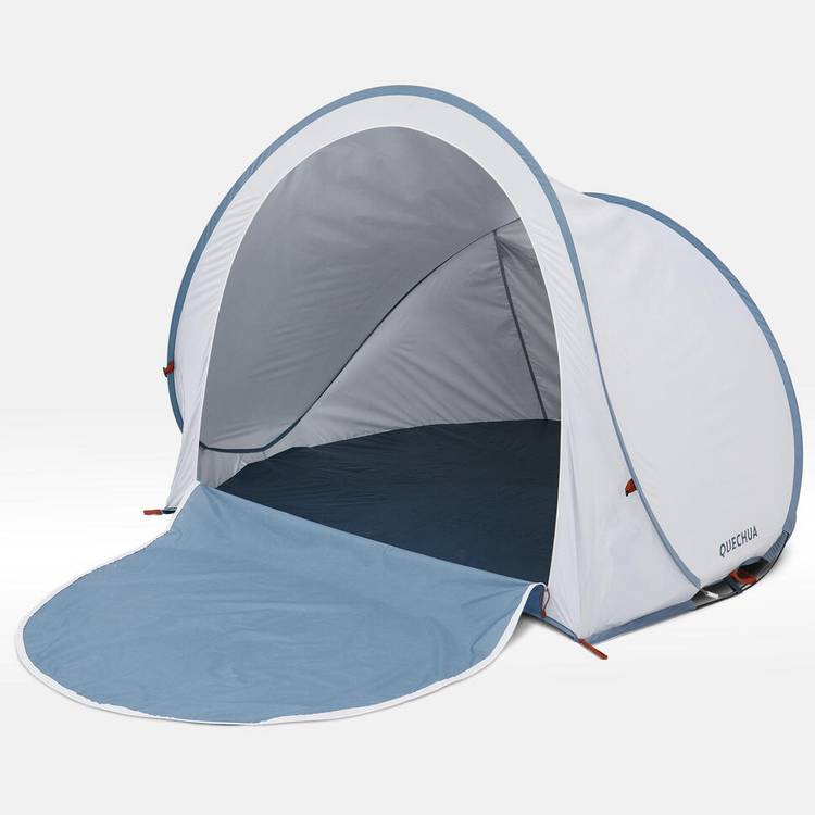 Decathlon 2 man 1 room pop-up camping tent, UK version