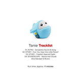 Tonies travel set with three audio characters - British product