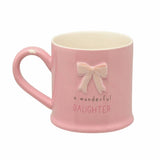 Widdop Love Life pink ceramic mug for daughter 290ml, UK version