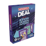 Kpop Demon Hunters Monopoly Deal card game, UK version