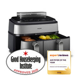 Philips 5000 Series dual basket steam air fryer, imported from the UK