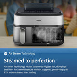 Philips 5000 Series dual basket steam air fryer, imported from the UK