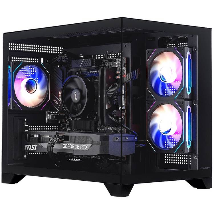 Stormforce desktop PC AMD Ryzen5 16GB 1TB with 23.8in monitor, imported from the UK
