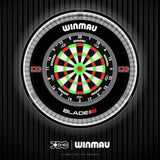 Winmau Equaliser dartboard set bundle including surround and darts, imported from the UK