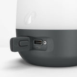 Decathlon LED camping lantern with rechargeable battery, imported from the UK