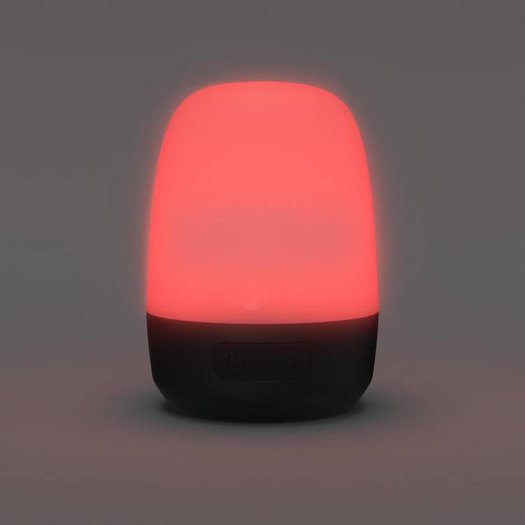 Decathlon LED camping lantern with rechargeable battery, imported from the UK