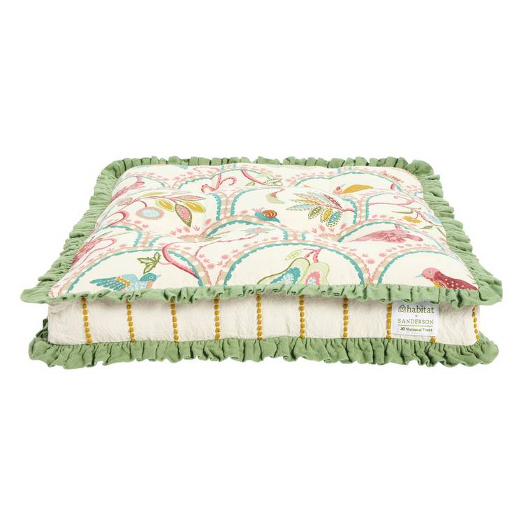 Habitat Sanderson seat cushion pair 40x40cm, imported from the UK