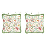 Habitat Sanderson seat cushion pair 40x40cm, imported from the UK