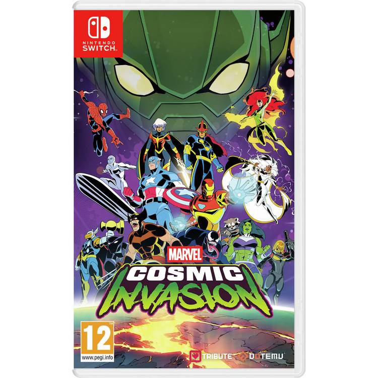 Marvel Cosmic Invasion Nintendo Switch game, imported from the UK