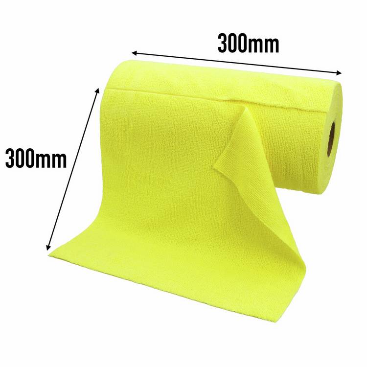 Rolson microfibre tear-off roll 50 sheets (British brand)