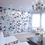 Argos Origin Murals Geometry Blush and Jade Wall Mural 50cm x 19.6m- Buy online at McGrocer
