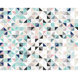 Origin Murals Geometry Blush and Jade wall mural - British product