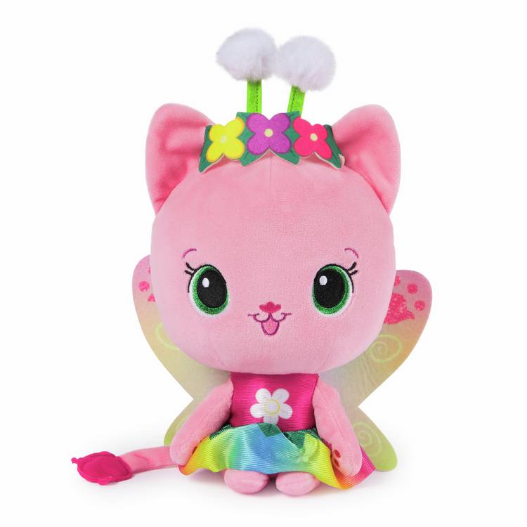 Gabby's Dollhouse Kitty Fairy 14-inch light-up soft toy, imported from the UK
