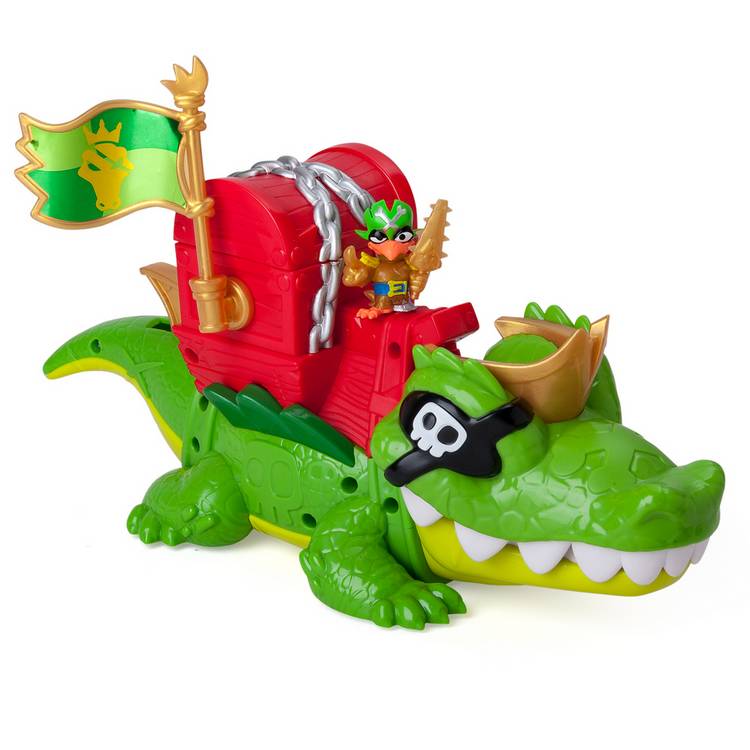 Piratix King Croc and Captain Jawcrush figure playset 21cm - British product