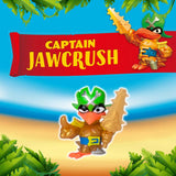 Piratix King Croc and Captain Jawcrush figure playset 21cm - British product