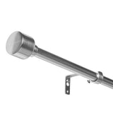 Argos Home extendable stainless steel curtain pole 120-210cm (British brand)