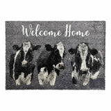 Bree Merryn Welcome Home Cow Grey doormat 50x75cm - British product