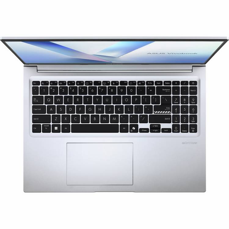 ASUS Vivobook 16 laptop silver 16GB 512GB, UK version