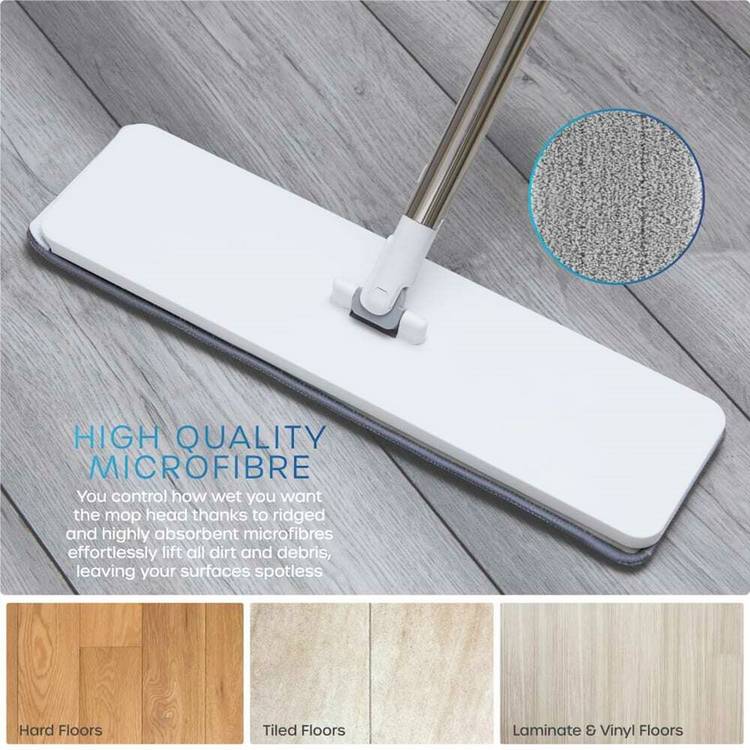 Swan Elevate flat mop bucket set, imported from the UK