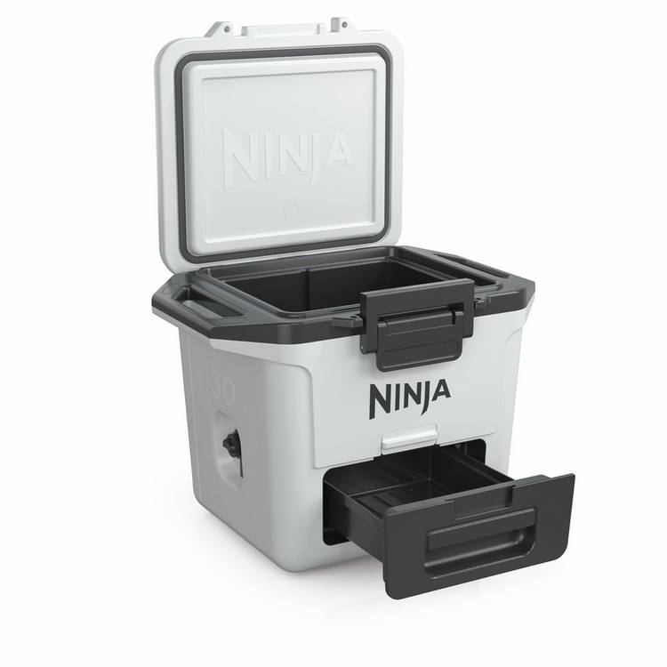 Ninja FrostVault hard cooler Cloud White 30QT, imported from the UK