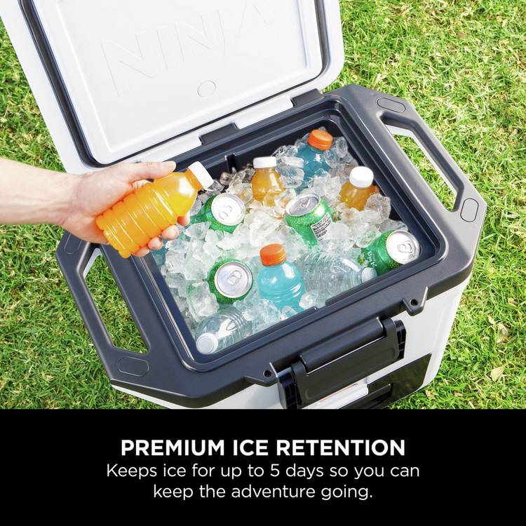 Ninja FrostVault hard cooler Cloud White 30QT, imported from the UK