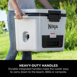 Ninja FrostVault hard cooler Cloud White 30QT, imported from the UK