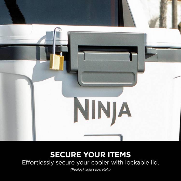 Ninja FrostVault hard cooler Cloud White 30QT, imported from the UK