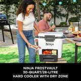 Ninja FrostVault hard cooler Cloud White 30QT, imported from the UK