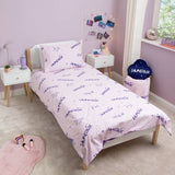 KPop Demon Hunters kids bedding set lilac single, imported from the UK