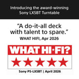 Sony PS-LX5BT Bluetooth turntable black (British brand)