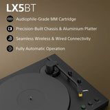 Sony PS-LX5BT Bluetooth turntable black (British brand)