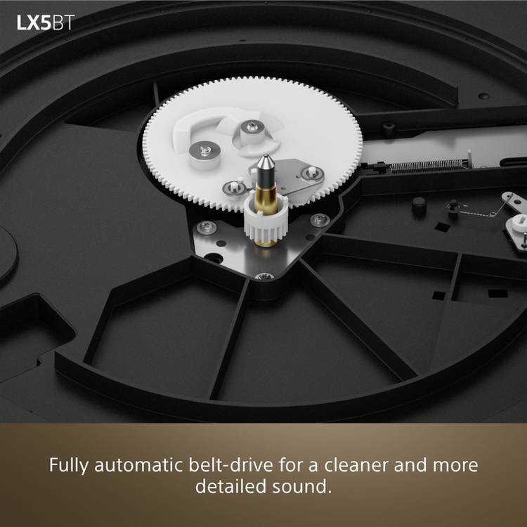 Sony PS-LX5BT Bluetooth turntable black (British brand)