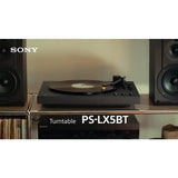 Sony PS-LX5BT Bluetooth turntable black (British brand)
