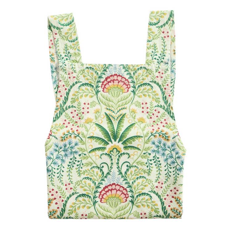 Habitat x Sanderson National Trust green cotton apron, UK version