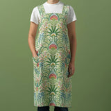 Habitat x Sanderson National Trust green cotton apron, UK version