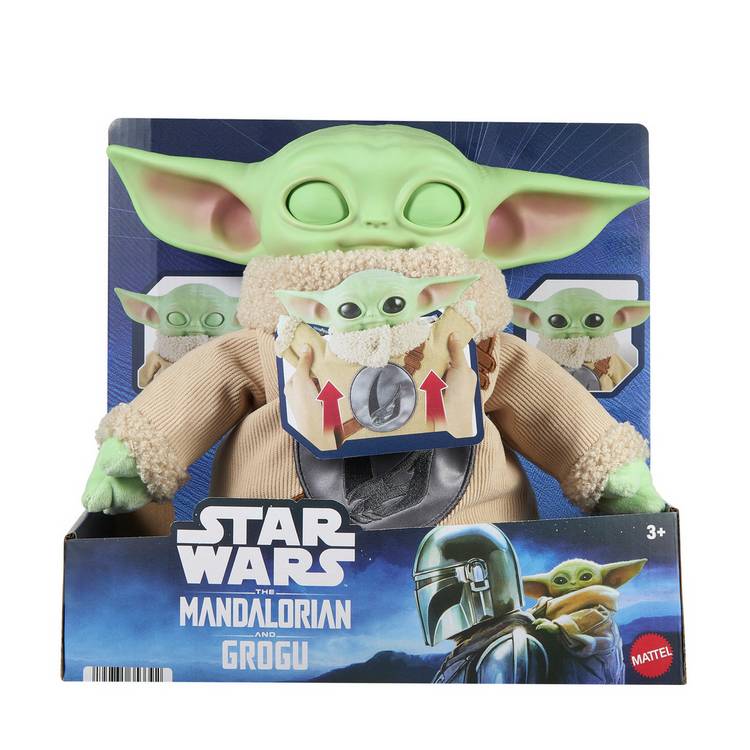 Star Wars Grogu Pick-Me-Up Plush 10 inch, imported from the UK