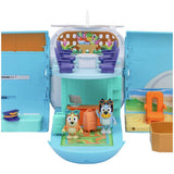Bluey 3-in-1 airplane transforming playset with figures - British product