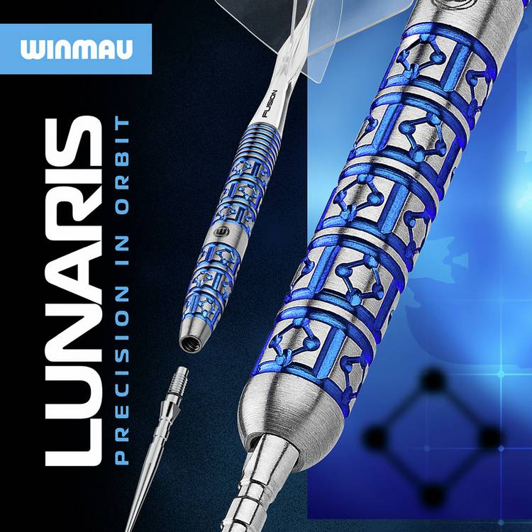 Winmau Lunaris Switchpoint 25g tungsten darts, UK version
